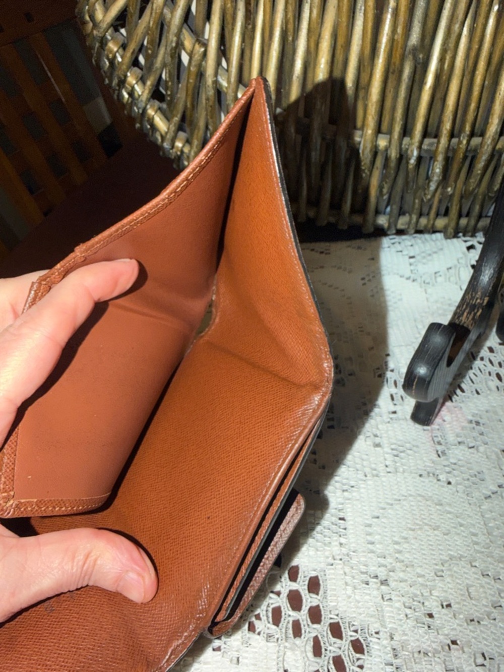 Louis Vuitton Monogram Canvas Wallet in Brown and Gold - Picture 6 of 8